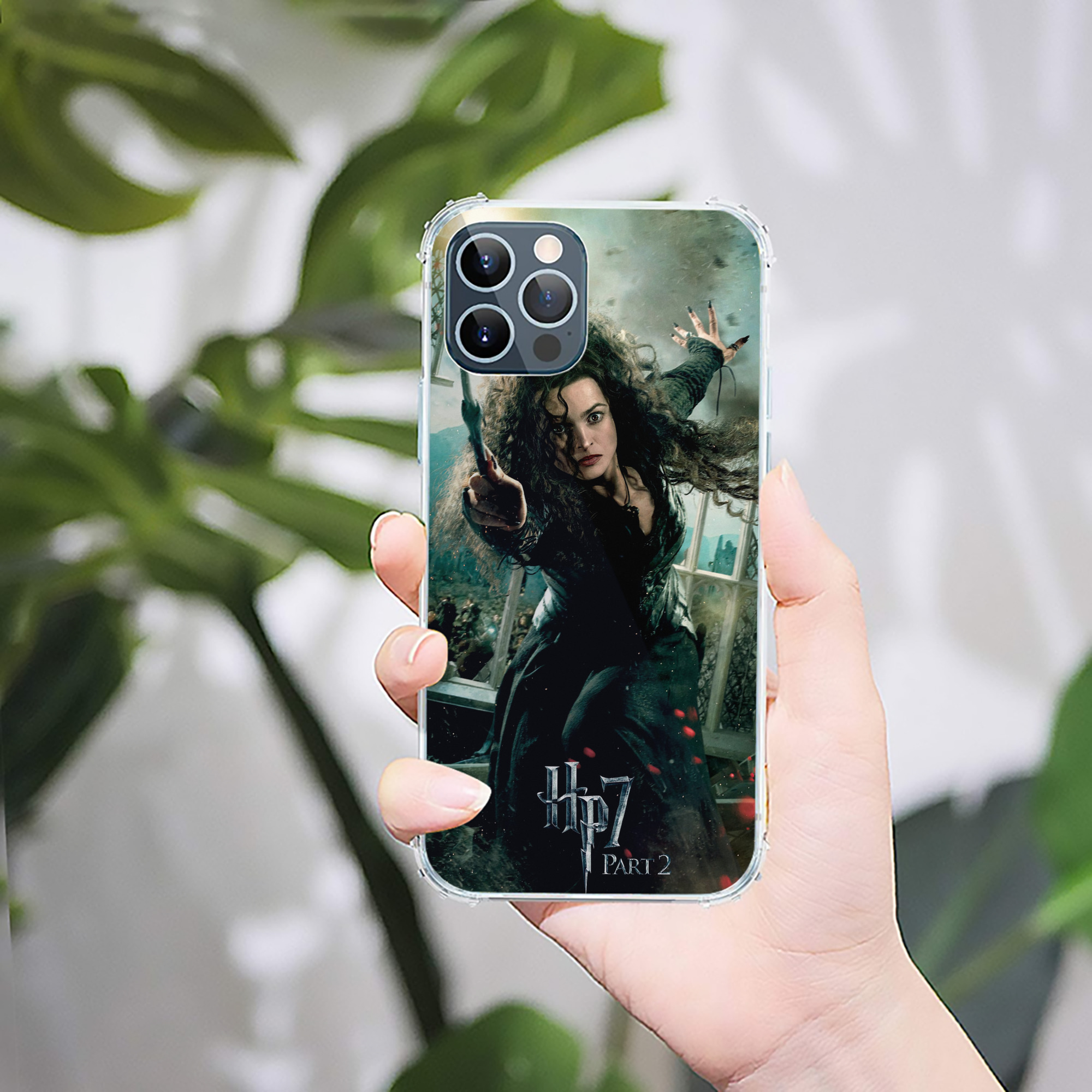 （画像用） Harry Potter ハリー・ポッターシリーズ 【iPhone 12シリーズ対応】透明スマホケース（クリアソフトケース）